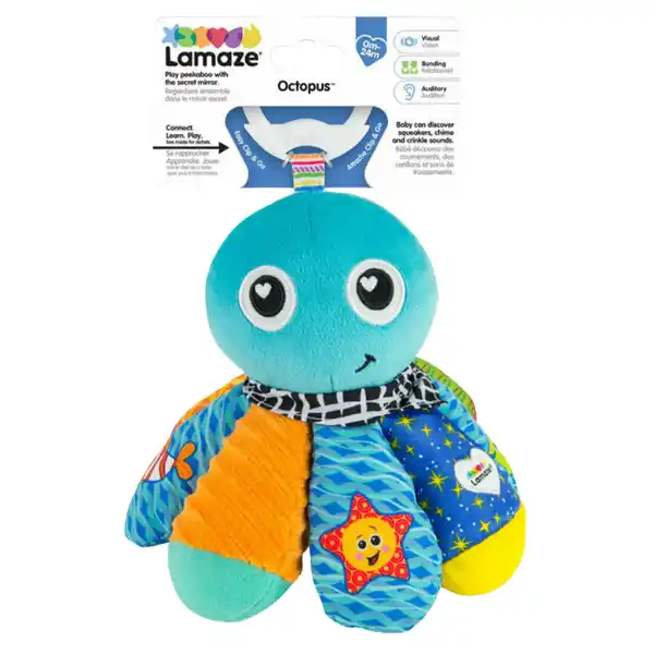 Развивающая мягкая игрушка «Осьминожек Сэм»