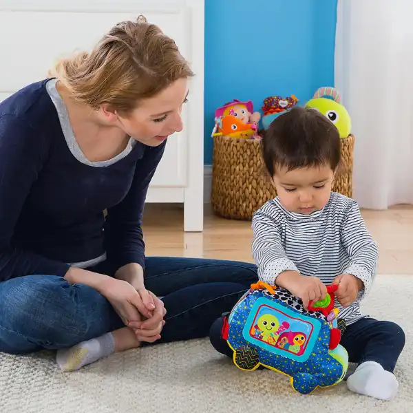 Развивающая мягкая игрушка «Автобус Фредди»