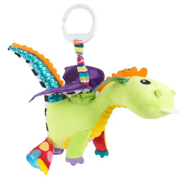 Развивающая мягкая игрушка «Дракон с волшебными крыльями»