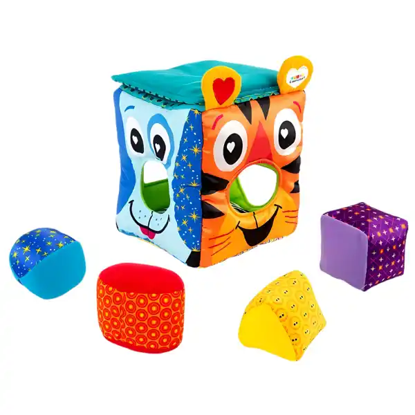 Игрушка для сортировки форм ,,Цветной Куб»