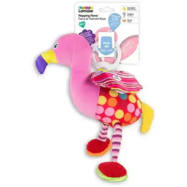 Развивающая мягкая игрушка со звуками «Фламинго Фиона»