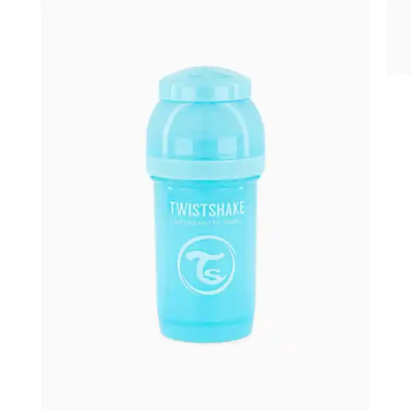 Бутылочка от коликов, Пастельный синий, 180 мл, 0+ месяцев