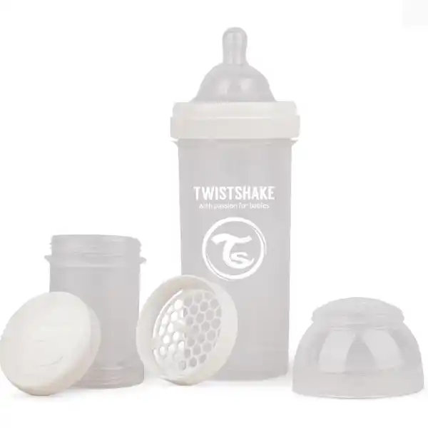 Бутылочка от коликов, белый, 260 мл, 0+ месяцев