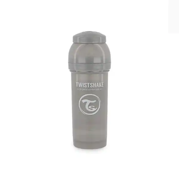 Бутылочка от коликов, серый, 260 мл, 0+ месяцев