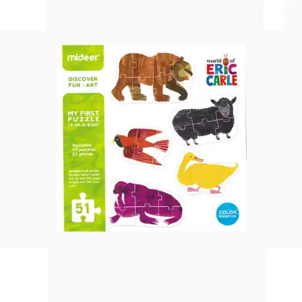 Primul Meu Puzzle ”Lumea lui Eric Carle”, 51 elem.