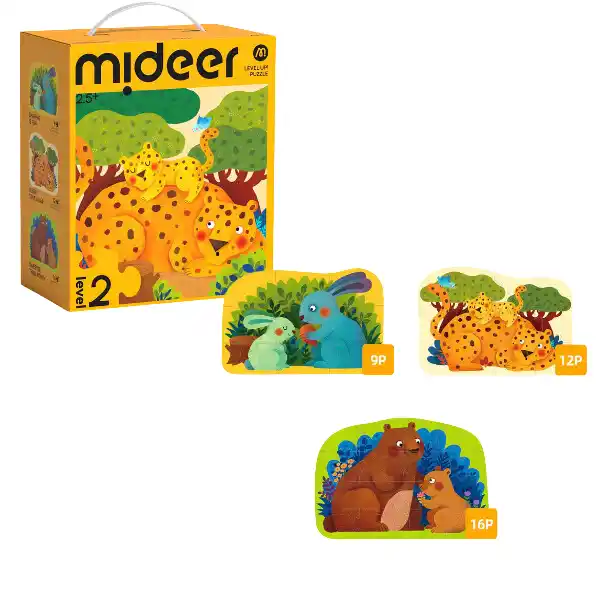 Puzzle Level Up „Mama și copilul”, nivelul 2