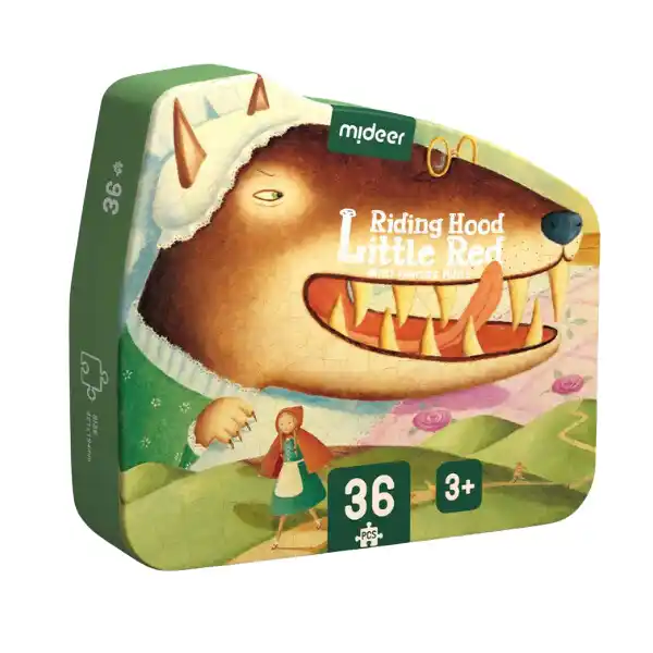 Пазл с иллюстрациями сказок “Красная Шапочка”, 36 элем.