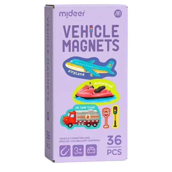 Figure magnetice „Transport”, 36 elem.