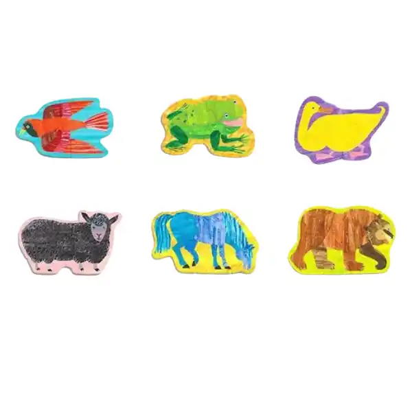Primul Puzzle „Animale din pădure”, 6 în 1