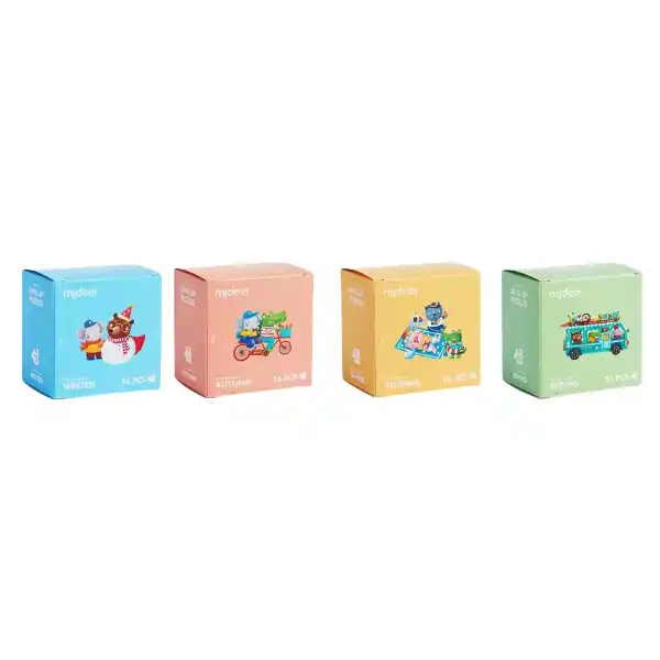 Seria de puzzle-uri „Cele Patru Anotimpuri”, 4 în 1