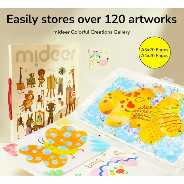 Organizator pentru Desene A3/A4 „Galeria Creațiilor”