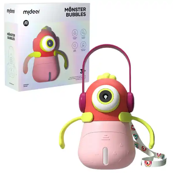 Генератор мыльных пузырей «Bubbles Monster», розовый