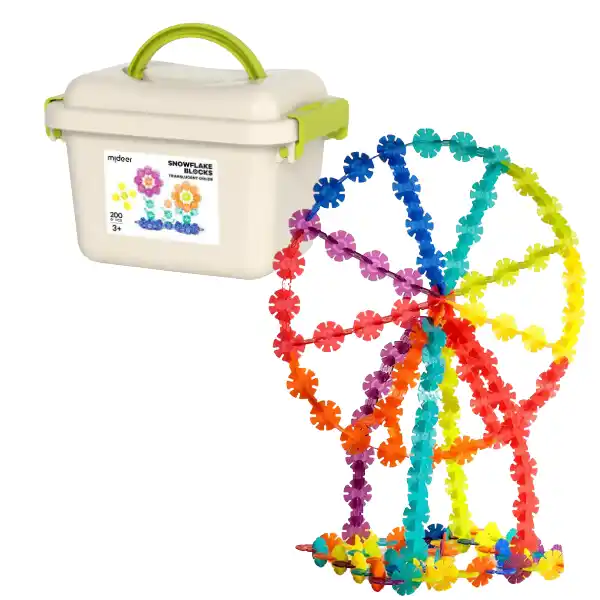 Конструктор «Цветные снежинки»