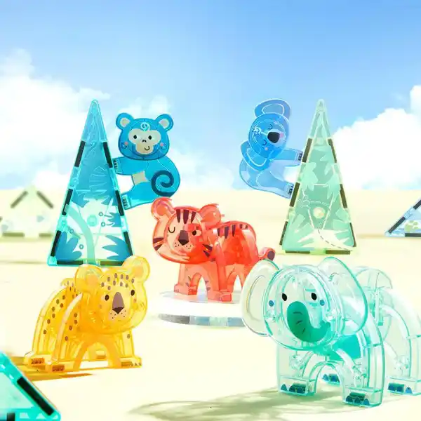 Магнитный конструктор «Волшебный лес», 40 шт.