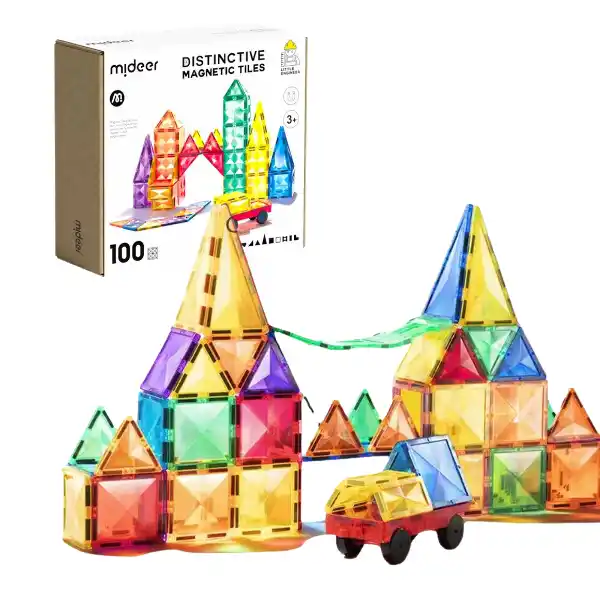 Set de constructor magnetic”, 100 elem.
