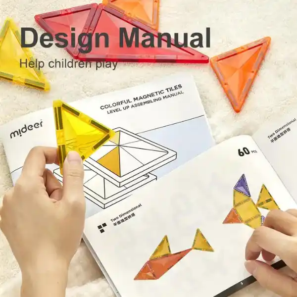 Set de constructor magnetic”, 100 elem.