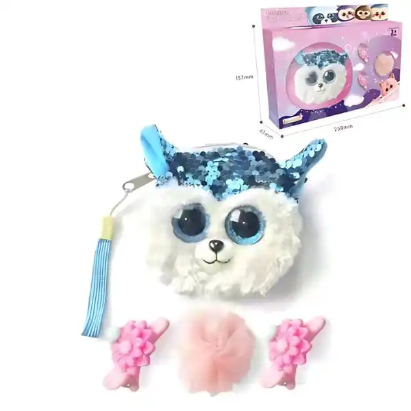 Geantă-portofel cu curea sub formă de animal drăguț