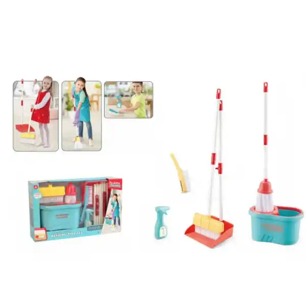 Деревянный набор для уборки