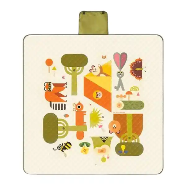 Складной игровой коврик «Праздник в лагере»