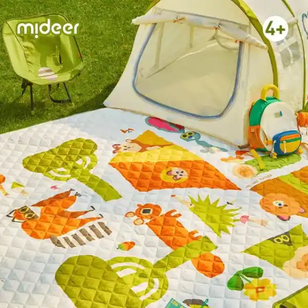 Складной игровой коврик «Праздник в лагере»