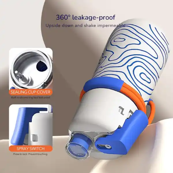 Бутылочка с распылителем «Океанский зелёный»