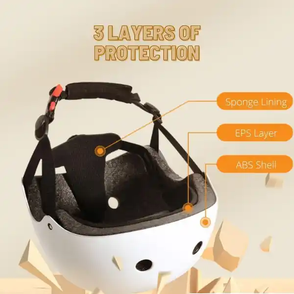 Шлем безопасности, белый