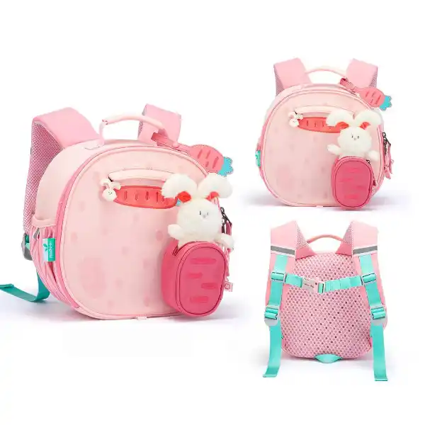 Детский рюкзак «Розовый зайчонок»