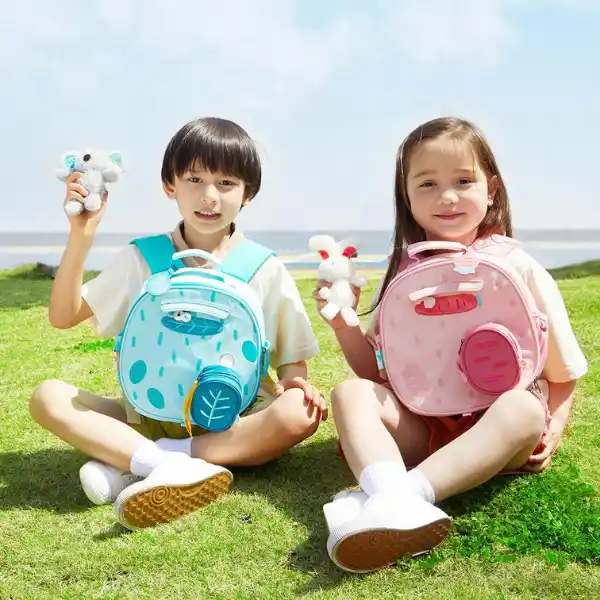 Детский рюкзак «Розовый зайчонок»