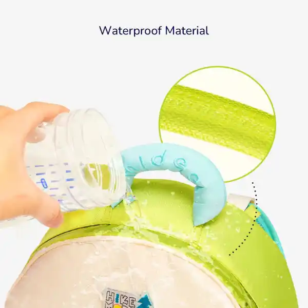 Детский рюкзак 3 в 1, зелёный, размер S