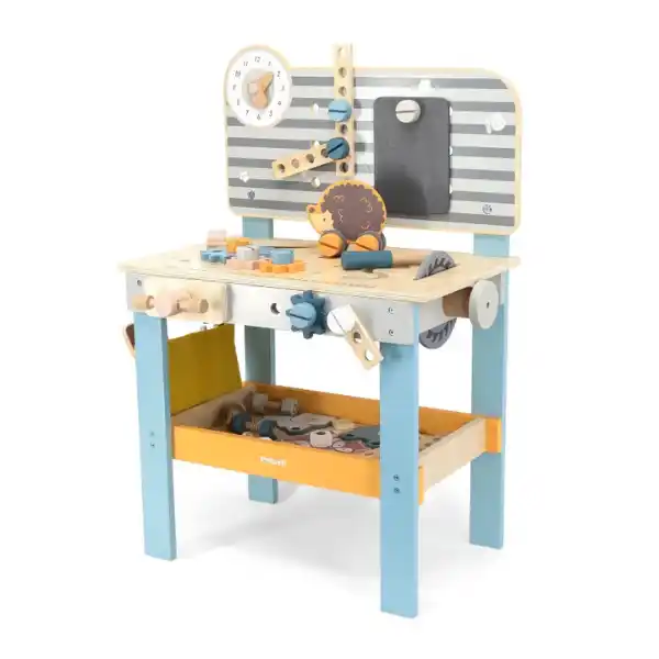 Set din lemn „Masa de lucru cu unelte”