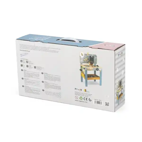 Set din lemn „Masa de lucru cu unelte”