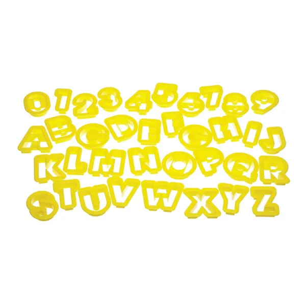 Set de 36 forme „Alpha-Numeric”