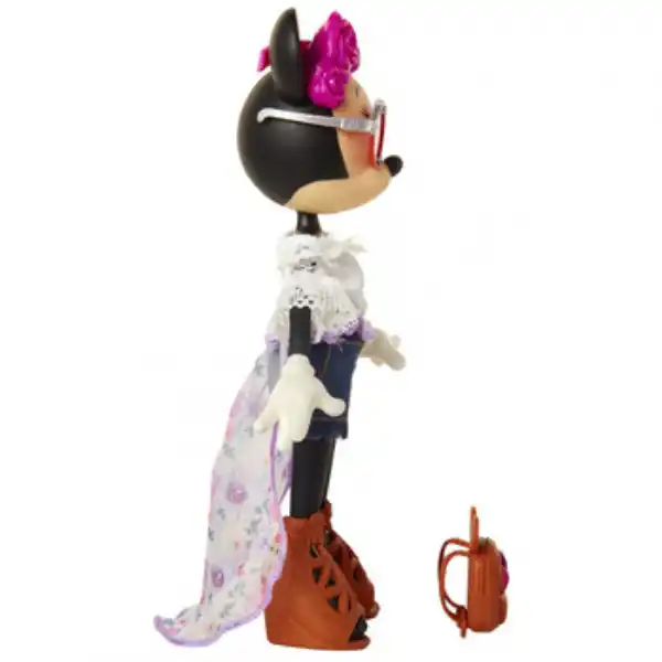 Papusa Minnie Mouse cu cu Bentita cu Flori