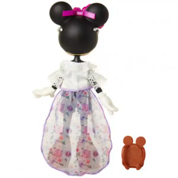 Papusa Minnie Mouse cu cu Bentita cu Flori