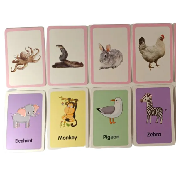 Carduri educative, Animale