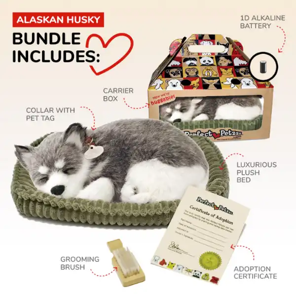 Jucărie interactivă „Husky din Alaska”