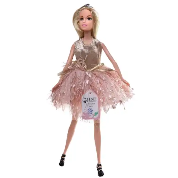 Păpușa Emily „Seria fină cu flori”