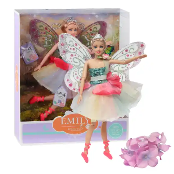 Păpușa Emily-Zână, cu accesorii