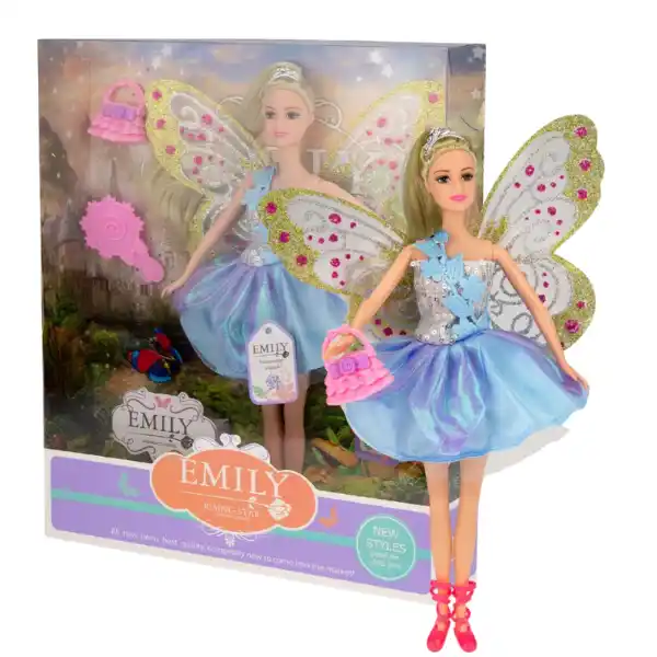 Păpușa Emily-Zână, cu accesorii