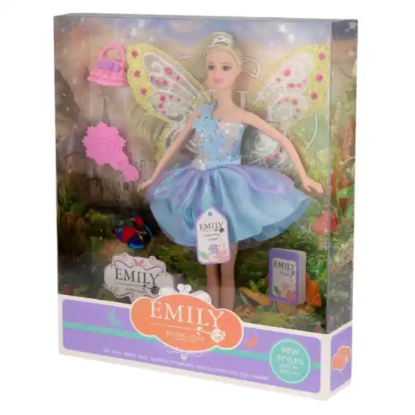 Păpușa Emily-Zână, cu accesorii