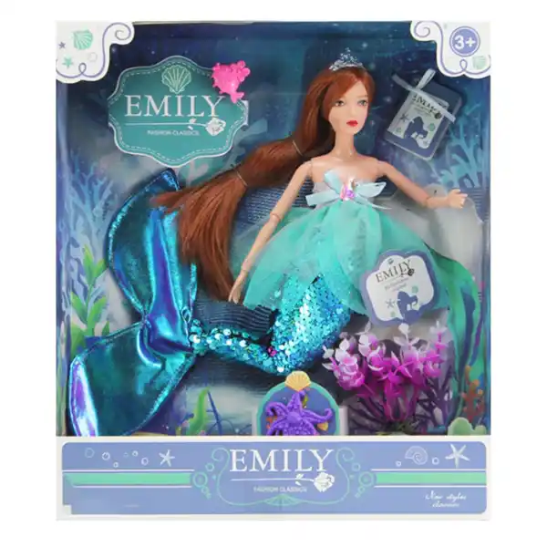 Păpușa Emily Sirenă