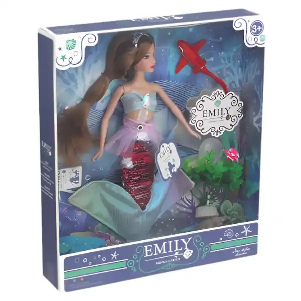 Păpușa Emily Sirenă