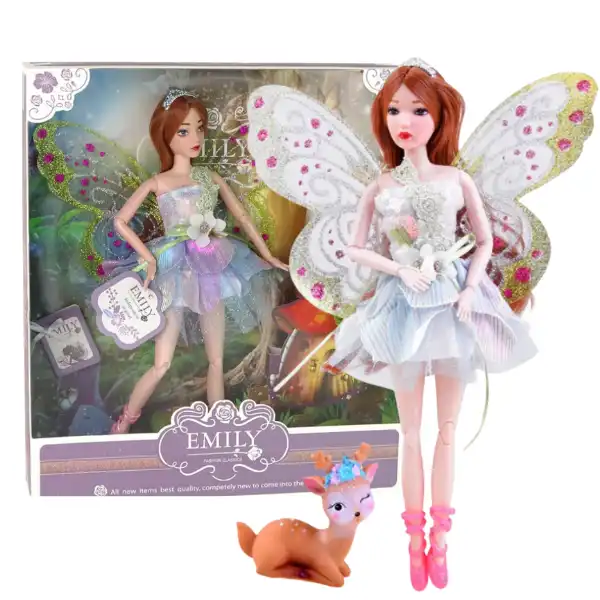 Păpușa Emily cu căprioară