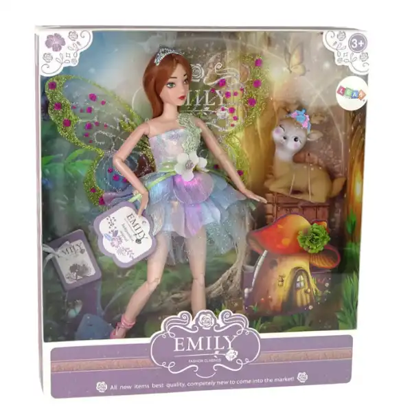 Păpușa Emily cu căprioară