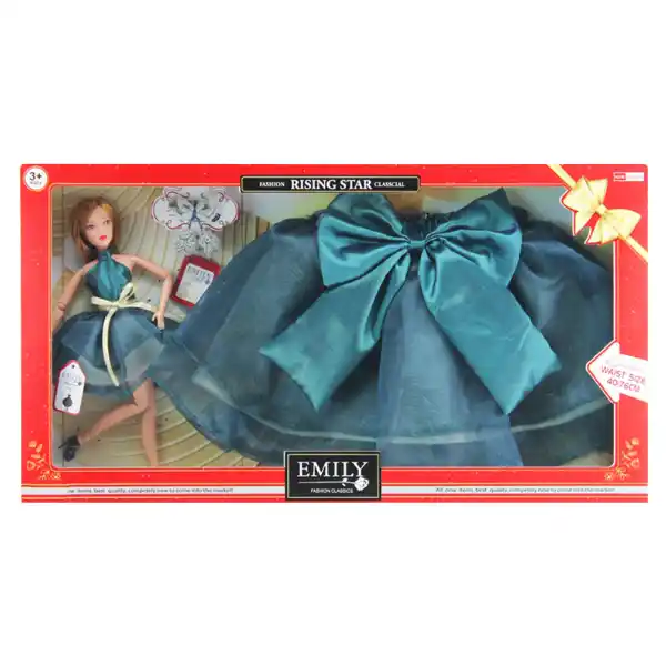 Игровой набор: кукла «Эмили» + юбка для ребенка