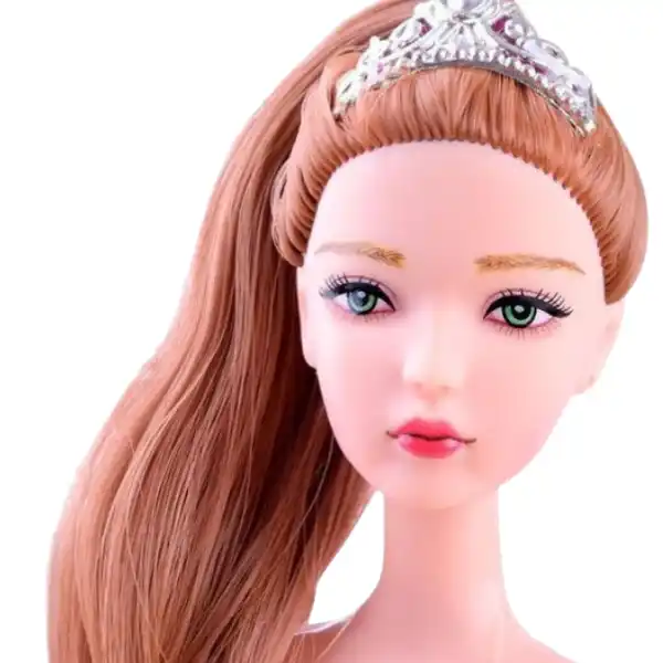 Set de joc: păpușa Emily cu accesorii + geanta pentru copii