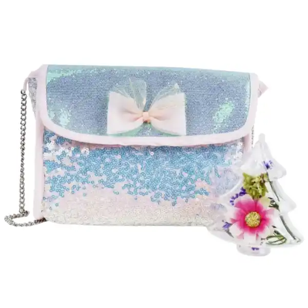 Set de joc: păpușa Emily cu accesorii + geanta pentru copii