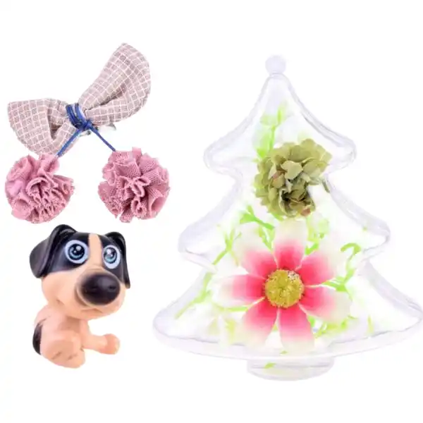 Set de joc: păpușa Emily cu accesorii + geanta pentru copii