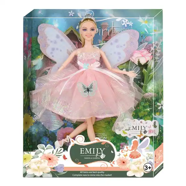 Păpușa Emily-Zână, cu accesorii