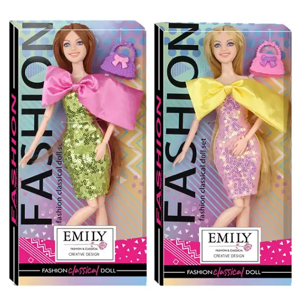 Păpușa Emily cu gentuța, (as.)